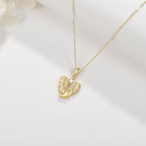 ELFRONT 14K Gold Tree of Life Necklace 14K Solid Yellow Gold Coin Tree of Life Pendant Necklace Gold Tree of Life Jewelry for Women Girls Gifts, Yellow Gold, not known in Kuwait