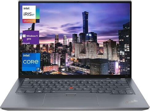 Lenovo Thinkpad X13 Yoga Gen 2 13.3" Touchscreen 2 in 1 Laptop 11th Gen i7-1165G7 (1920 x 1080) FHD Display 16GB RAM 512GB SSD Intel Iris Xe Graphics Windows 11 Pro (Renewed) in Saudi Arabia
