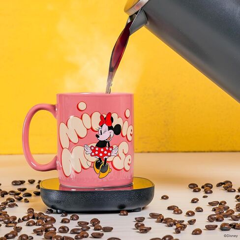 Uncanny Brands Disney Winnie The Pooh 12oz Mug Warmer Set – Keeps Your Favorite Beverage Warm - Auto Shut On/Off in Kuwait