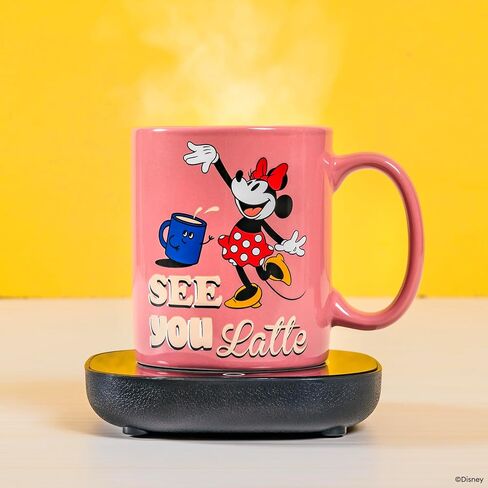 Uncanny Brands Disney Winnie The Pooh 12oz Mug Warmer Set – Keeps Your Favorite Beverage Warm - Auto Shut On/Off in Kuwait