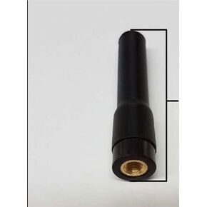 Pet Stores Shorty Extended Range Antenna - Black