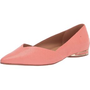 Naturalizer Women's Havana Ballet Flat, Rose Gold Leather, 7