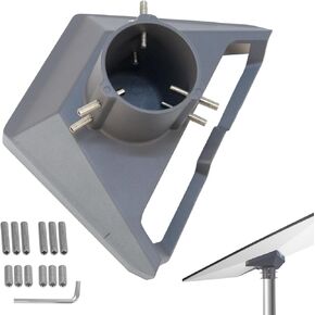 Starlink Gen 3 Pipe Adapter, Starlink Pole Mount, Starlink Mounting Kit, for Starlink Gen 3 Standard Dish, Starlink Pole Mount, Starlink Pipe Adapter Mount kit, Starlink V3 Mount Plate Roof Mount