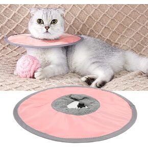 Keenso Soft Elizabethan for Cats Protective for Dogs and Cats Pet Cone Recovery for Cats Dogs ()