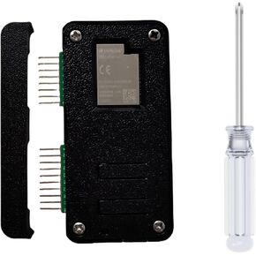 Case with Pin Protective for Flipper Zero Wi-Fi Dev Board, Protection Accessories Compatible with Flipper Zero Wi-Fi dev Board v1 ESP32-S2 (Black)