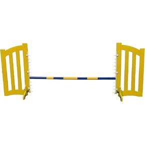 Handlers Choice Adirondack Agility Wing Jumps with Bar - Yellow