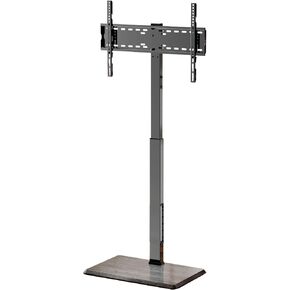 Universal Swivel Floor TV Stand,TV Floor Mount Stand with Power Outlet for 32-75 inch TV up to 110 lbs, Swivel and Height Adjustable Tall TV Stand for Bedroom,Office(TCP01-M-A01)