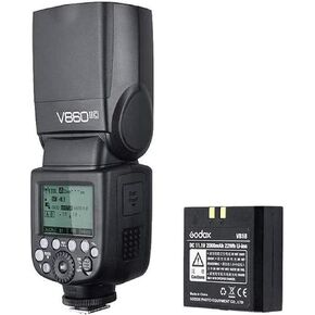 GODOX V860II-S Camera Flash for Sony Flash Speedlite Speedlight,2.4G HSS 1/8000s,650 Full-Power Flashes,11.1V/2000mAh Li-ion Battery,1.5s Recycle Time for Sony ZV-E10 a7IV a7III a77II a99 a77 a350 Etc