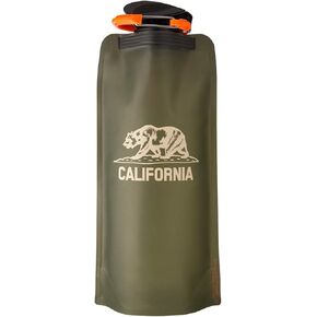 Vapur | Collapsible Water Bottle | Reusable Leak Proof Water Bottles with Carabiner for Working Out, Camping, Backpacking, Hiking, & Travel! | States Anti-Bottle