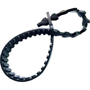 5 Pcs Tree Stake Supports Adjustable Tree Plant Ties Tree Training System, Heavy Duty Flexible Rubber Locking Strap - Cable, Plant & Tree Ties for Staking (60 cm/23.6 inch)