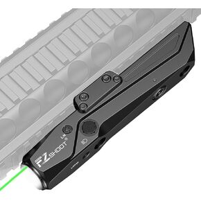 EZshoot 1700 Lumens Tactical Laser Light Combo for Rifle with Magnetic Rechargeable, Rifle Light Rechargeable Compatible with Picatinny and M-Rail, Rifle Flashlight for Home Defense, Hunting in Kuwait