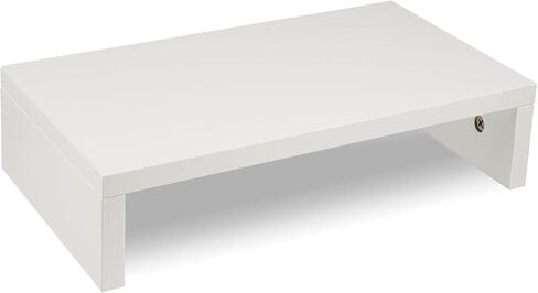 Pink Monitor Stand, Cute Monitor Stand, Wood Monitor Stand for Desk Monitor Riser Wood for Monitors/Laptop/PC Pink Wooden Monitor Riser Computer Monitor Stand Wood for Desktop, Desk Riser 1-Tier Pink in Saudi Arabia