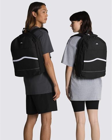 Vans Construct Old Skool Backpack Black/White in Saudi Arabia