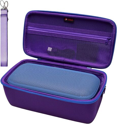 XANAD Hard Case for Bose SoundLink Max Portable Waterproof Bluetooth Speaker - with Shoulder Strap(Black) in Saudi Arabia