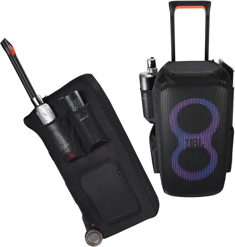 Speaker Dust Cover Case Scratch Resistant Protective Mesh Slip Sleeve Compatible with JBL Partybox Stage 320 Portable Party Speaker in Saudi Arabia