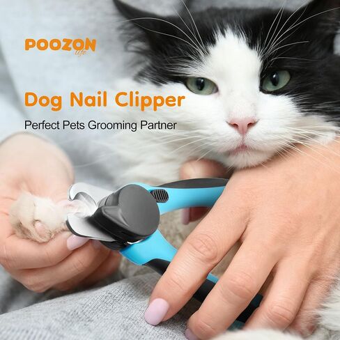 Dog Nail Clipper with Light, Illuminates Nail Clipper Kit or Bloodline for Safe, Easy Trimmers, Extra Sharp for Thick Nails, Quick Sensor, Avoid Over Cutting Toenail, for Cats & Dogs in Saudi Arabia