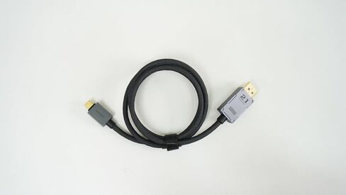 VESA Certified USB C to DisplayPort 2.1 Cable,[16K@30Hz 8K@120Hz 4K@240Hz] Display Port to USB C, 80Gbps Bidirectional Transmission Compatible MacBook Pro,iPhone 16/15 Plus Pro, iPad (3.3FT) in Kuwait