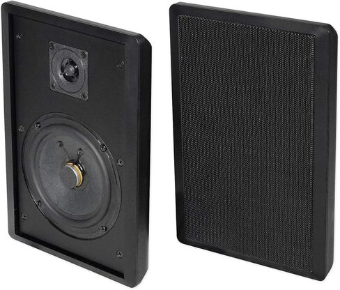 زوج Rockville Rock Slim 70W أبيض 5.25 بوصة 70V سماعات حائط للمطاعم التجارية in Kuwait