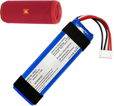 10000mAh Replacement Battery for J-B-L Boombox 1 Boombox1,7.4V GSP0931134 01 Bluetooth Speaker Battery JEM3316 JEM3317 JEM3318(NOT for Boombox 2 in Saudi Arabia