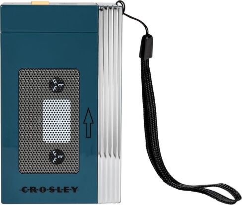 كروسلي CR3047A-TL مكبر صوت بلوتوث محمول مع ميكروفون، مشغل كاسيت صغير، أزرق مخضر in Kuwait