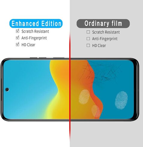 Slanku (3 Pack Tempered Glass for Motorola Moto G Power 5G 2024 Screen Protector, Touch Sensitivity, Scratch Resistant, Bubble Free, Case Friendly in Saudi Arabia