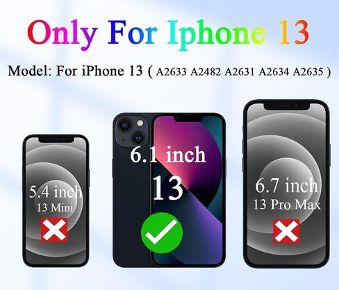 YUSE for iPhone 13 Mini (Model A2481,A2626,A2629,A2630) Screen Replacement 5.4-inch LCD 3D Touch Screen Display Digitizer Repair Tools Kit with Screen Protector in Saudi Arabia
