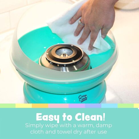 Cotton Candy Express BB1000-S Cotton Candy Machine, with 5-11oz. Jars of Cherry, Grape, Blue Raspberry, Orange, Pink Vanilla Floss Sugar & 50 Paper Cones Easy to Use and Clean in Kuwait
