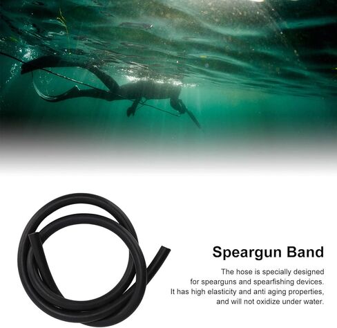 RiToEasysports Speargun Latex Rubber Tubing, 1m Rubber 12mm O.D. 3mm I.D Latex Rubber Tubing for Spearfishing Speargun Band, Genericoqm3e2y4c6 in Saudi Arabia