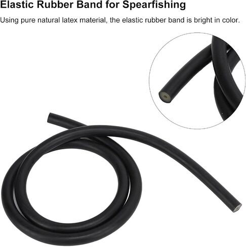 RiToEasysports Speargun Latex Rubber Tubing, 1m Rubber 12mm O.D. 3mm I.D Latex Rubber Tubing for Spearfishing Speargun Band, Genericoqm3e2y4c6 in Saudi Arabia