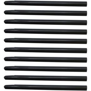 10-Pack Universal Replacement Standard Pen Nibs Replacement for Intuos CTL-4100 / 4100WL ; CTL-6100 / 6100WL(Black)(Black)