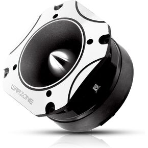 Warzone WZ60TW 4.02-Inch Super Tweeter Speaker, 4 Ohm, 1600W Max Power, 105dB Sensitivity, Titanium Diaphragm, CCAW Voice Coil for Pro Car Audio