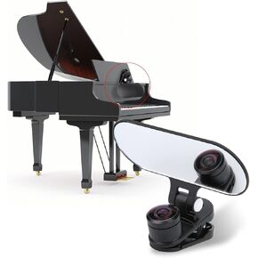 Piano Fisheye Lens, Fish Eyes Lens Overhead Shot Lens Fisheye Lens for Online Class Lens