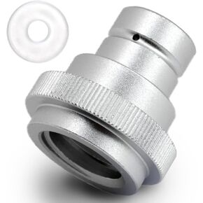 محول ثاني أكسيد الكربون السريع لصانع مياه الصودا متوافق مع Soda DUO/Terra/Art، محول سريع لتوصيل أسطوانة ثاني أكسيد الكربون الزرقاء الأصلية مع خيط ذكر TR21-4، محول إعادة تعبئة ثاني أكسيد الكربون ترقية فضية in Kuwait