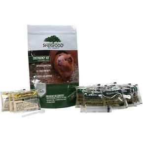 Sherwood Pet Health Guinea Pig Emergency Kit (Small) with Timothy Recovery Food and Appetite Restore in Stay-Fresh Packets