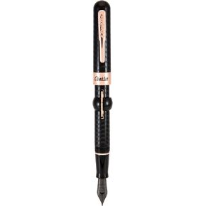 Conklin Mark Twain Gunmetal Crescent Filler Limited Edition (1898) Fountain Pen - Fine Nib - Exquisite Luxury Pen for Men & Women – Perfect for Office, Business, School, Gifts, Journaling, Autographs in Kuwait