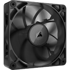 CORSAIR iCUE Link RX120 MAX RGB 120mm PWM Thick Fan – High-Static Pressure – Magnetic Dome Bearing – Single Fan – Black