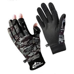 Fishing Gloves Men & Women, Ice Fishing Gear Hunting Gloves for Men Cold Weather, Kayak Gloves Fly Fishing Gear Cold Weather Hunting Gear