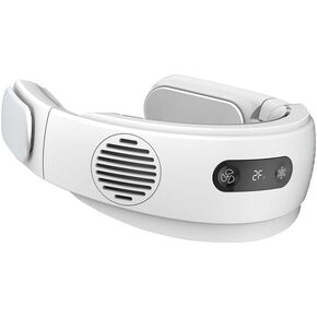 Our Air Conditioner Neck Fan gets Colder and blows Colder Air because its only function is A/C and a fan! 5000mAh battery (White)