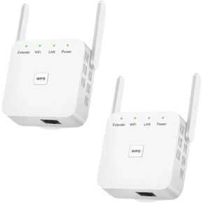 5G Wireless WiFi Extender Signal Booster Netboost Pro UltraXtend, Extend Your Wi-Fi Signal in Your Home, Plug It in and Boost Your Wi-Fi Signal for Home or Office (1200 Mbps)
