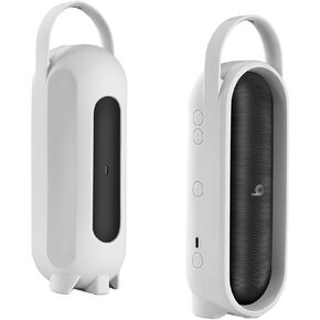 Protective Cover Carrying Silicone Case with Handle Compatible with Beats Pill Wireless Bluetooth Speaker (Red)