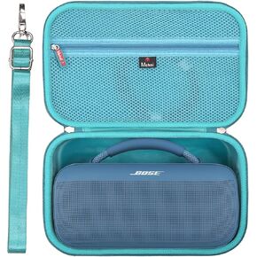 Mchoi Hard Protective Case Suitable for Bose SoundLink Max Portable Speaker, Shockproof Portable Travel Case with Shoulder Strap, Case Only