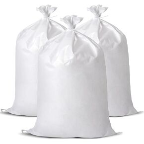 12X Empty Sand Bags, (20" X 30") Heavy Duty Sand Bags, Used for Sand Bags for Flooding,Builders Garden Waste,Grain Storage and Cargo Handling