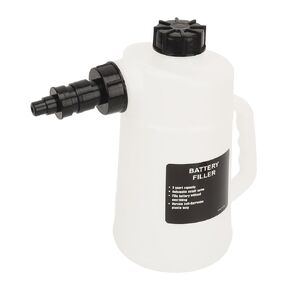 2 Liter Battery Filler Car Battery Liquid Filling Jug Drip Auto Shutoff Valve for Cars Trucks RV Carts Prevent Overfilling and Spills During Battery Maintenance in Kuwait