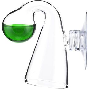 Glass Drop Checker Kit with 15ml Co2 Checker Solution Monitor of Planted Tank Co2 Levels for Aquarium Plant Fish Tank Test CO2 Kit