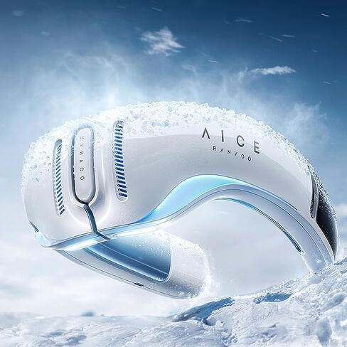 RANVOO [All-Season Cooling & Heating & Most Portable AICE LITE Neck Air Conditioner, Ultimate Immersive Comfort 6,000 mAh Rechargeable Neck Fan Personal Cooling Device Gift for All Seasons in Saudi Arabia