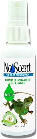 No Scent Reptile Tank Cleaner Spray & Pet Odor Management for Bearded Dragon, Turtle, Lizard Terrarium Freshener (128 Fl Oz/Gallon) in Saudi Arabia