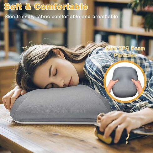 حامل وسادة الكمبيوتر اللوحي Lap Beanbag مع وسادة سيليكون، حامل iPad بزاوية قابلة للتعديل للسرير، وسادة كمبيوتر لوحي مع قاعدة قابلة للإزالة، حامل وسادة ناعم متوافق مع جهاز Kindle مقاس 4.7-13 بوصة، هاتف، كمبيوتر لوحي، رمادي in Saudi Arabia