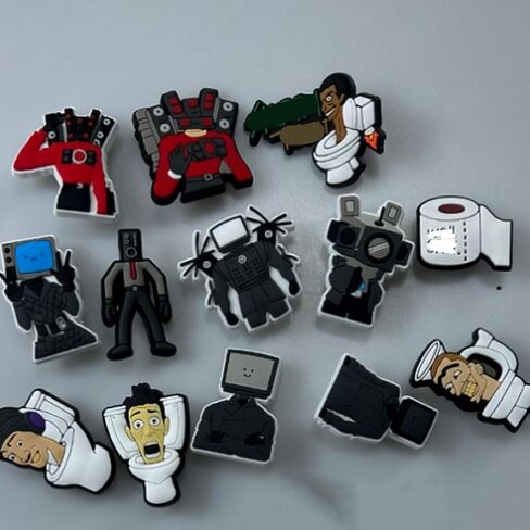Movie Shoe Charms, Characters Shoe Decoration Charms, Holiday Charms for Shoe Decoration, Gifts Accessories in Saudi Arabia