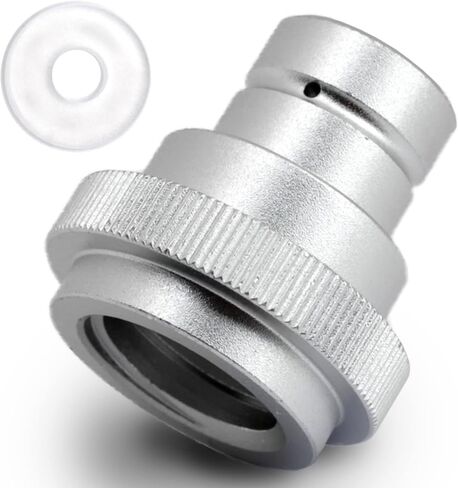 محول ثاني أكسيد الكربون السريع لصانع مياه الصودا متوافق مع Soda DUO/Terra/Art، محول سريع لتوصيل أسطوانة ثاني أكسيد الكربون الزرقاء الأصلية مع خيط ذكر TR21-4، محول إعادة تعبئة ثاني أكسيد الكربون ترقية فضية in Kuwait