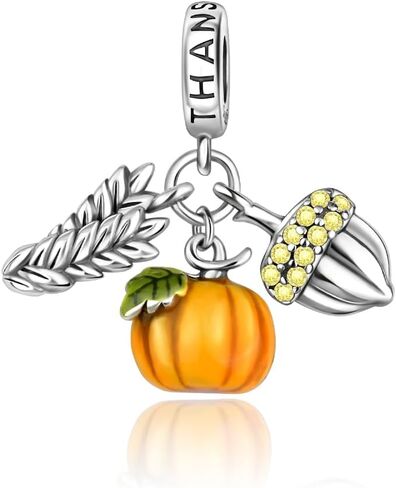 Hamburger Dangle Charm 925 Sterling Silver Fruits Charm Beads for Fashion Charms Bracelet & Necklace in Saudi Arabia